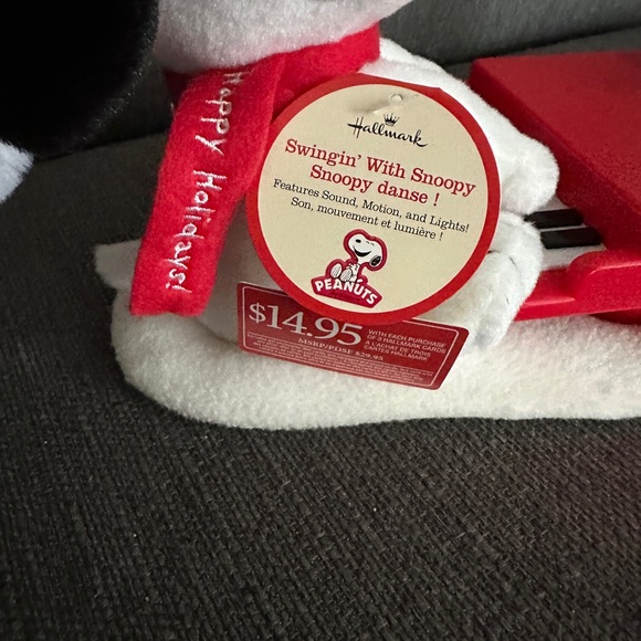 ❤️ Hallmark jingle pals snoopy and Woodstock on piano nwt swingin with snoopy - Picture 3 of 8